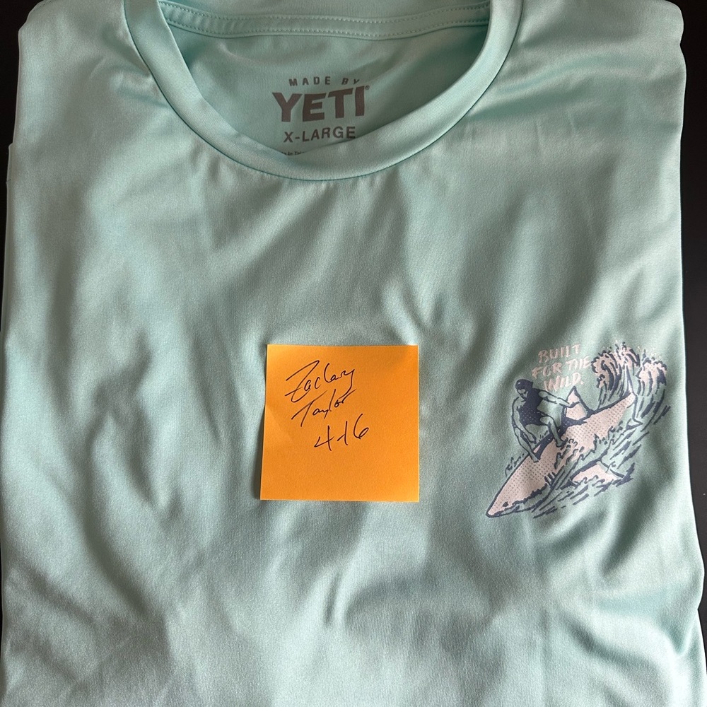 YETI Light Blue Sun Shirt